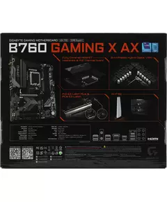 Купить Материнская плата GigaByte B760 GAMING X AX LGA1700 Intel B760 4xDDR5 ATX AC97 8ch(7.1) 2.5Gg RAID+HDMI+DP, изображение 17 в интернет-магазине Irkshop.ru