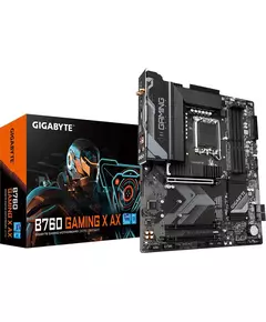 Купить Материнская плата GigaByte B760 GAMING X AX LGA1700 Intel B760 4xDDR5 ATX AC97 8ch(7.1) 2.5Gg RAID+HDMI+DP, изображение 24 в интернет-магазине Irkshop.ru