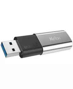 Купить Флеш-диск Netac 1000Gb USB3.1 черный/серебристый [NT03US2N-001T-32SL], изображение 2 в интернет-магазине Irkshop.ru