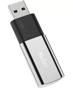 Купить Флеш-диск Netac 1000Gb USB3.1 черный/серебристый [NT03US2N-001T-32SL], изображение 4 в интернет-магазине Irkshop.ru