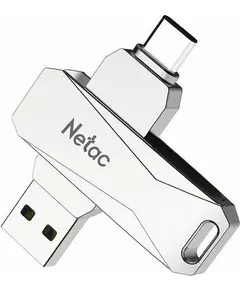 Купить Флеш-диск Netac 64Gb USB3.0 серый [NT03U782C-064G-30PN] в интернет-магазине Irkshop.ru