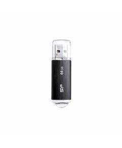 Купить Флеш-диск Silicon Power Ultima U02 64Gb USB2.0 черный [SP064GBUF2U02V1K] в интернет-магазине Irkshop.ru