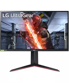 Купить ЖК-монитор LG UltraGear 27GN650-B 27" IPS LED 16:9 HDMI матовая HAS Piv 1000:1 350cd 178гр/178гр 1920x1080 144Hz G-Sync DP FHD 7.2кг черный/красный [27GN650-B.ARUZ] в интернет-магазине Irkshop.ru