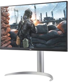 Купить ЖК-монитор LG UltraFine 27UP650-W 27" IPS LED 16:9 HDMI матовая HAS 1200:1 400cd 178гр/178гр 3840x2160 60Hz DP 4K 5.9кг серебристый [27UP650-W.ARUZ], изображение 2 в интернет-магазине Irkshop.ru