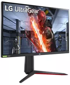 Купить ЖК-монитор LG UltraGear 27GN65R-B 27" IPS 16:9 HDMI матовая HAS Piv 1000:1 300cd 178гр/178гр 1920x1080 144Hz G-Sync FreeSync Premium DP FHD 7.2кг черный [27GN65R-B.ARUZ], изображение 6 в интернет-магазине Irkshop.ru