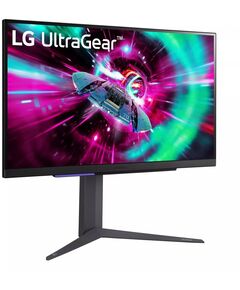 Купить ЖК-монитор LG UltraGear 27GR93U-B 27" IPS LED 16:9 HDMI матовая HAS 320cd 178гр/178гр 3840x2160 144Hz G-Sync FreeSync Premium DP UHD USB 6.4кг черный [27GR93U-B.ARUZ], изображение 2 в интернет-магазине Irkshop.ru