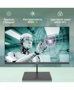 Купить ЖК-монитор Digma Progress 27A501F 27" VA LED 5ms 16:9 HDMI матовая 300cd 178гр/178гр 1920x1080 100Hz FreeSync VGA FHD черный [DM27VB01], изображение 5 в интернет-магазине Irkshop.ru