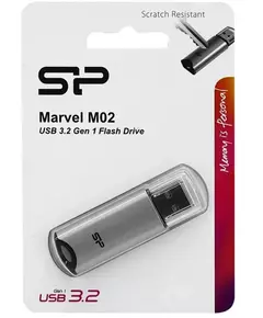 Купить Флеш-диск Silicon Power Marvel M02 256Gb USB3.0 серебристый [SP256GBUF3M02V1S], изображение 2 в интернет-магазине Irkshop.ru