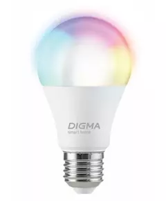 Купить Умная лампа Digma DiLight N1 E27 9Вт 800lm Wi-Fi [DLE27N1R], изображение 8 в интернет-магазине Irkshop.ru