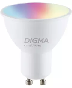 Купить Умная лампа Digma DiLight L1 GU10 5Вт 400lm Wi-Fi [DLL1GU10], изображение 4 в интернет-магазине Irkshop.ru