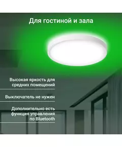 Купить Умный светильник Digma TL40 TopLight, потолочный, белый, изображение 11 в интернет-магазине Irkshop.ru