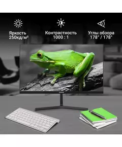 Купить ЖК-монитор Digma Progress 24P404F 23.8" IPS LED 5ms 16:9 HDMI M/M матовая 250cd 178гр/178гр 1920x1080 100Hz G-Sync VGA FHD 3.0кг черный [DM24SB03], изображение 13 в интернет-магазине Irkshop.ru