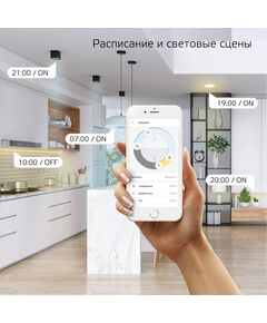 Купить Умная лампа Gauss Smart Home C35 E14 4.5Вт 495lm Wi-Fi [1250112], изображение 5 в интернет-магазине Irkshop.ru