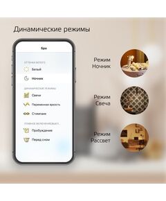 Купить Умная лампа Gauss Smart Home C35 E14 4.5Вт 495lm [1230112], изображение 9 в интернет-магазине Irkshop.ru