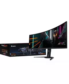 Купить ЖК-монитор GigaByte Aorus CO49DQ 49" OLED 16:9 HDMI M/M матовая HAS Piv 250cd 178гр/178гр 5120x1440 144Hz DP DQ USB 11.28кг черный [20VM0-CO49DQBT-1EKR], изображение 2 в интернет-магазине Irkshop.ru