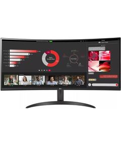 Купить ЖК-монитор LG UltraWide 34WR50QC-B 34" VA LED 21:9 HDMI матовая 300cd 178гр/178гр 3440x1440 100Hz FreeSync DP WQ 5.9кг черный [34WR50QC-B.ARUZ] в интернет-магазине Irkshop.ru