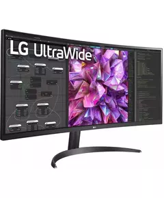 Купить ЖК-монитор LG UltraWide 34WQ60C-B 34" IPS LED 21:9 HDMI матовая 300cd 178гр/178гр 3440x1440 60Hz DP WQ 6.9кг черный [34WQ60C-B.ARUZ], изображение 3 в интернет-магазине Irkshop.ru