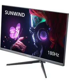 Купить ЖК-монитор SunWind SM-25FI401 24.5" IPS LED 3ms 16:9 HDMI матовая 250cd 178гр/178гр 1920x1080 180Hz G-Sync FreeSync DP FHD 3.3кг черный [SM25SG01], изображение 3 в интернет-магазине Irkshop.ru