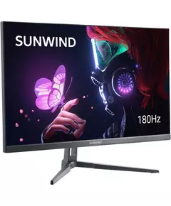 Купить ЖК-монитор SunWind SM-25FI401 24.5" IPS LED 3ms 16:9 HDMI матовая 250cd 178гр/178гр 1920x1080 180Hz G-Sync FreeSync DP FHD 3.3кг черный [SM25SG01] в интернет-магазине Irkshop.ru