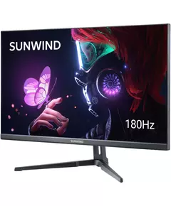 Купить ЖК-монитор SunWind SM-25FI401 24.5" IPS LED 3ms 16:9 HDMI матовая 250cd 178гр/178гр 1920x1080 180Hz G-Sync FreeSync DP FHD 3.3кг черный [SM25SG01], изображение 5 в интернет-магазине Irkshop.ru