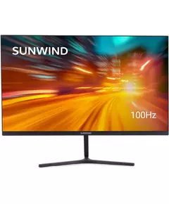 Купить ЖК-монитор SunWind SM-24FI223 23.8" IPS LED 6ms 16:9 HDMI матовая 250cd 178гр/178гр 1920x1080 100Hz VGA DP FHD 3.0кг черный [SM24SB02] в интернет-магазине Irkshop.ru