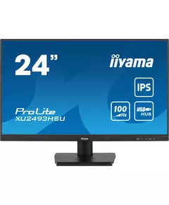 Купить ЖК-монитор Iiyama ProLite XU2493HSU-B6 23.8" IPS LED 1ms 16:9 HDMI M/M матовая 250cd 178гр/178гр 1920x1080 100Hz DP FHD USB 3кг черный в интернет-магазине Irkshop.ru