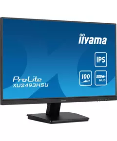 Купить ЖК-монитор Iiyama ProLite XU2493HSU-B6 23.8" IPS LED 1ms 16:9 HDMI M/M матовая 250cd 178гр/178гр 1920x1080 100Hz DP FHD USB 3кг черный, изображение 2 в интернет-магазине Irkshop.ru