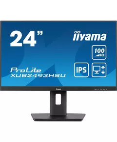 Купить ЖК-монитор Iiyama ProLite XUB2493HSU-B6 23.8" IPS LED 1ms 16:9 HDMI M/M матовая HAS Piv 250cd 178гр/178гр 1920x1080 100Hz DP FHD USB 4.6кг черный, изображение 3 в интернет-магазине Irkshop.ru