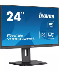 Купить ЖК-монитор Iiyama ProLite XUB2493HSU-B6 23.8" IPS LED 1ms 16:9 HDMI M/M матовая HAS Piv 250cd 178гр/178гр 1920x1080 100Hz DP FHD USB 4.6кг черный в интернет-магазине Irkshop.ru