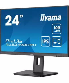 Купить ЖК-монитор Iiyama ProLite XUB2493HSU-B6 23.8" IPS LED 1ms 16:9 HDMI M/M матовая HAS Piv 250cd 178гр/178гр 1920x1080 100Hz DP FHD USB 4.6кг черный, изображение 5 в интернет-магазине Irkshop.ru