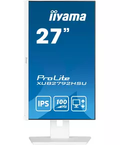 Купить ЖК-монитор Iiyama ProLite XUB2792HSU-W6 27" IPS LED 0.4ms 16:9 HDMI M/M матовая HAS Piv 1300:1 250cd 178гр/178гр 1920x1080 100Hz DP FHD USB 5.7кг белый, изображение 2 в интернет-магазине Irkshop.ru