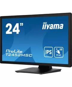 Купить ЖК-монитор Iiyama ProLite T2452MSC-B1 23.8" IPS LED 14ms 16:9 HDMI M/M матовая 400cd 178гр/178гр 1920x1080 60Hz DP FHD USB Touch 5.6кг черный, изображение 4 в интернет-магазине Irkshop.ru