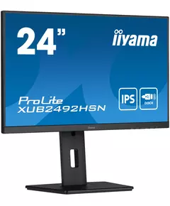 Купить ЖК-монитор Iiyama ProLite XUB2492HSN-B5 23.8" IPS LED 16:9 HDMI M/M матовая HAS Piv 250cd 178гр/178гр 1920x1080 75Hz DP FHD USB 5.6кг черный в интернет-магазине Irkshop.ru