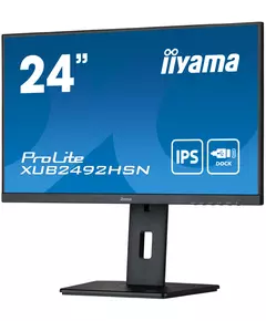 Купить ЖК-монитор Iiyama ProLite XUB2492HSN-B5 23.8" IPS LED 16:9 HDMI M/M матовая HAS Piv 250cd 178гр/178гр 1920x1080 75Hz DP FHD USB 5.6кг черный, изображение 5 в интернет-магазине Irkshop.ru