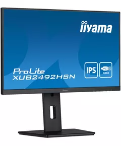 Купить ЖК-монитор Iiyama ProLite XUB2492HSN-B5 23.8" IPS LED 16:9 HDMI M/M матовая HAS Piv 250cd 178гр/178гр 1920x1080 75Hz DP FHD USB 5.6кг черный, изображение 2 в интернет-магазине Irkshop.ru