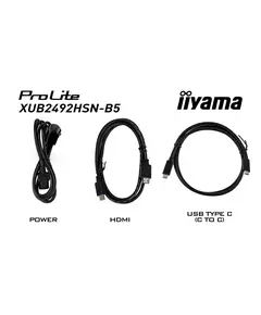 Купить ЖК-монитор Iiyama ProLite XUB2492HSN-B5 23.8" IPS LED 16:9 HDMI M/M матовая HAS Piv 250cd 178гр/178гр 1920x1080 75Hz DP FHD USB 5.6кг черный, изображение 12 в интернет-магазине Irkshop.ru