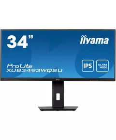 Купить ЖК-монитор Iiyama ProLite XUB3493WQSU-B5 34" IPS LED 21:9 HDMI M/M матовая HAS Piv 400cd 178гр/178гр 3440x1440 75Hz FreeSync DP UW USB 9.4кг черный, изображение 5 в интернет-магазине Irkshop.ru