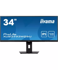 Купить ЖК-монитор Iiyama ProLite XUB3493WQSU-B5 34" IPS LED 21:9 HDMI M/M матовая HAS Piv 400cd 178гр/178гр 3440x1440 75Hz FreeSync DP UW USB 9.4кг черный, изображение 2 в интернет-магазине Irkshop.ru