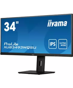 Купить ЖК-монитор Iiyama ProLite XUB3493WQSU-B5 34" IPS LED 21:9 HDMI M/M матовая HAS Piv 400cd 178гр/178гр 3440x1440 75Hz FreeSync DP UW USB 9.4кг черный, изображение 4 в интернет-магазине Irkshop.ru