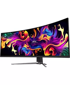 Купить ЖК-монитор MSI MPG 491CQP 49" QD OLED LED 32:9 HDMI матовая HAS Piv 250cd 178гр/178гр 5120x1440 144Hz DP DQ USB 10.3кг черный [9S6-3FA84T-010] в интернет-магазине Irkshop.ru