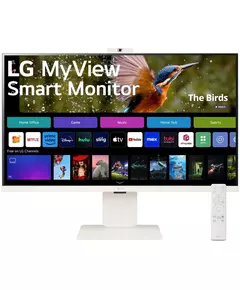 Купить ЖК-монитор LG MyView 32SR85U-W 31.5" IPS LED 16:9 HDMI M/M Cam матовая HAS 400cd 178гр/178гр 3840x2160 60Hz 4K USB 7.7кг белый [32SR85U-W.ARUZ], изображение 7 в интернет-магазине Irkshop.ru