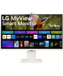 Купить ЖК-монитор LG MyView 32SR85U-W 31.5" IPS LED 16:9 HDMI M/M Cam матовая HAS 400cd 178гр/178гр 3840x2160 60Hz 4K USB 7.7кг белый [32SR85U-W.ARUZ], изображение 4 в интернет-магазине Irkshop.ru