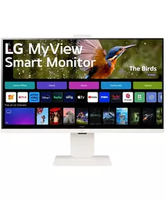 Купить ЖК-монитор LG MyView 32SR85U-W 31.5" IPS LED 16:9 HDMI M/M Cam матовая HAS 400cd 178гр/178гр 3840x2160 60Hz 4K USB 7.7кг белый [32SR85U-W.ARUZ], изображение 6 в интернет-магазине Irkshop.ru