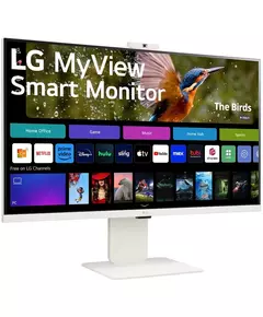 Купить ЖК-монитор LG MyView 32SR85U-W 31.5" IPS LED 16:9 HDMI M/M Cam матовая HAS 400cd 178гр/178гр 3840x2160 60Hz 4K USB 7.7кг белый [32SR85U-W.ARUZ] в интернет-магазине Irkshop.ru