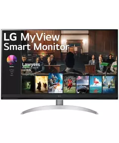 Купить ЖК-монитор LG MateView 32SQ700S-W 31.5" VA LED 16:9 HDMI M/M матовая 250cd 178гр/178гр 3840x2160 60Hz UHD USB 6.5кг белый [32SQ700S-W.ARUZ] в интернет-магазине Irkshop.ru