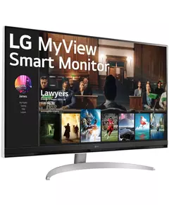 Купить ЖК-монитор LG MateView 32SQ700S-W 31.5" VA LED 16:9 HDMI M/M матовая 250cd 178гр/178гр 3840x2160 60Hz UHD USB 6.5кг белый [32SQ700S-W.ARUZ], изображение 3 в интернет-магазине Irkshop.ru