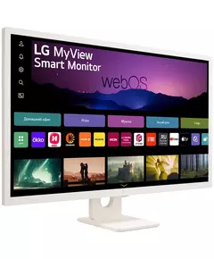 Купить ЖК-монитор LG MyView 32SR50F-W 31.5" IPS LED 16:9 HDMI M/M матовая 250cd 178гр/178гр 1920x1080 60Hz FHD USB 6.6кг белый [32SR50F-W.ARUZ], изображение 2 в интернет-магазине Irkshop.ru