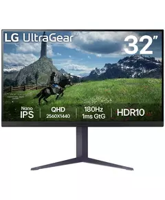 Купить ЖК-монитор LG UltraGear 32GS85Q-B 31.5" IPS LED 16:9 HDMI матовая HAS 350cd 178гр/178гр 2560x1440 180Hz FreeSync DP 2K USB 7.5кг черный [32GS85Q-B.ARUZ], изображение 4 в интернет-магазине Irkshop.ru