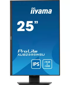 Купить ЖК-монитор Iiyama ProLite XUB2595WSU-B5 25" IPS LED 16:10 HDMI M/M матовая HAS Piv 1000:1 300cd 178гр/178гр 1920x1200 75Hz VGA DP WU USB 5кг черный, изображение 4 в интернет-магазине Irkshop.ru