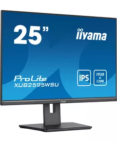 Купить ЖК-монитор Iiyama ProLite XUB2595WSU-B5 25" IPS LED 16:10 HDMI M/M матовая HAS Piv 1000:1 300cd 178гр/178гр 1920x1200 75Hz VGA DP WU USB 5кг черный, изображение 5 в интернет-магазине Irkshop.ru